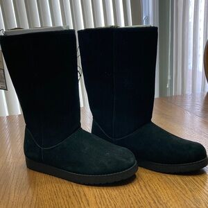 Universal Thread Suede Leather Mid-Calf Boots Size 7